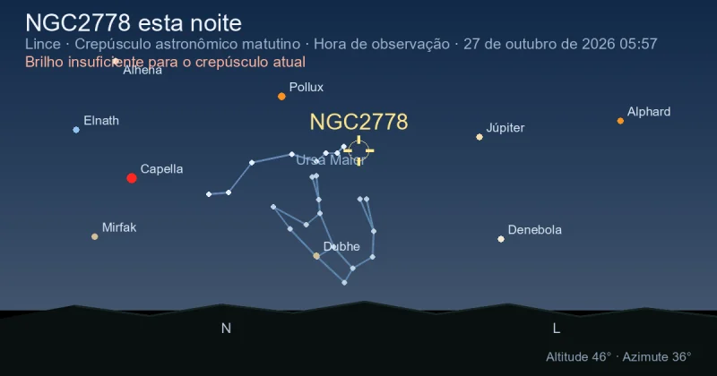 NGC2778 esta noite