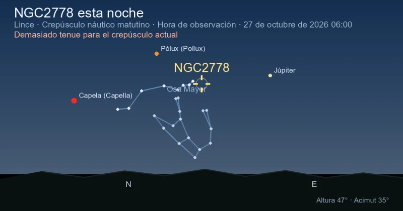 NGC2778 esta noche