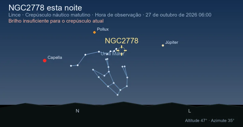 NGC2778 esta noite