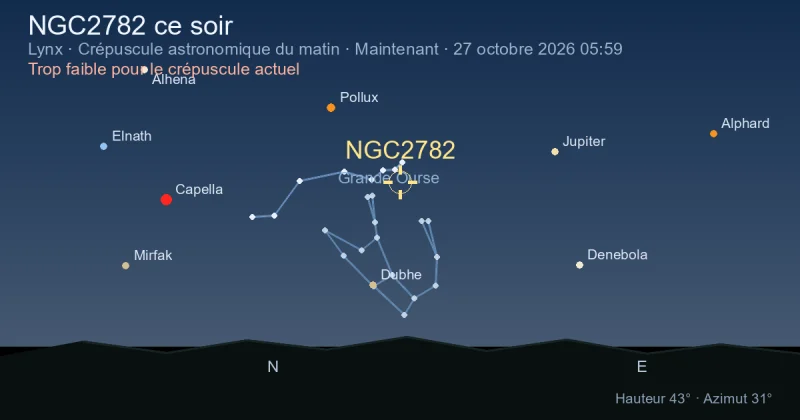 NGC2782 ce soir