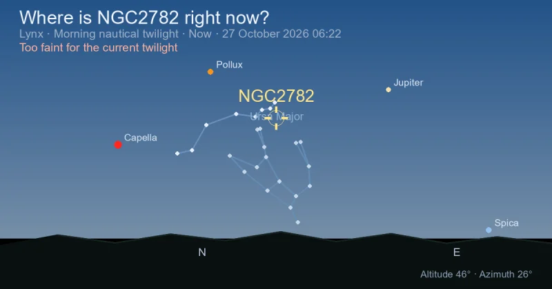 Where is NGC2782 right now?