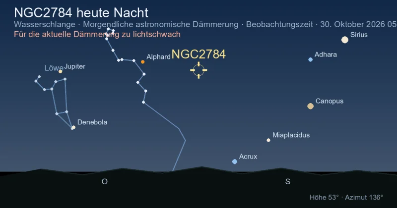 NGC2784 heute Nacht