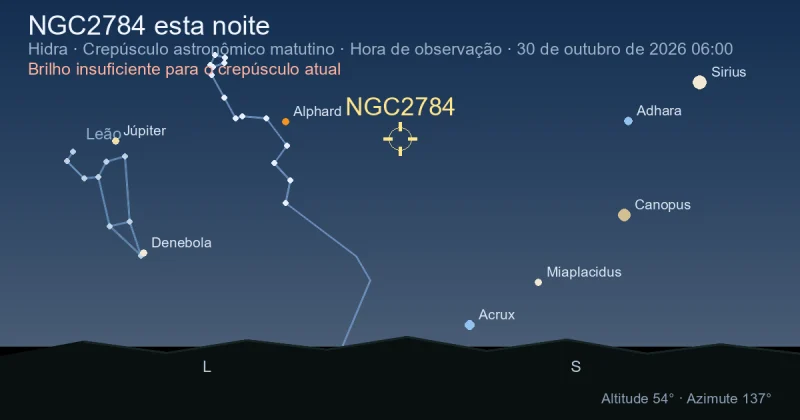 NGC2784 esta noite