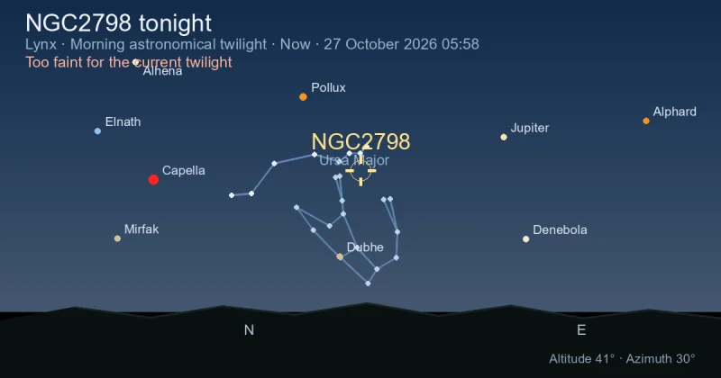 NGC2798 tonight
