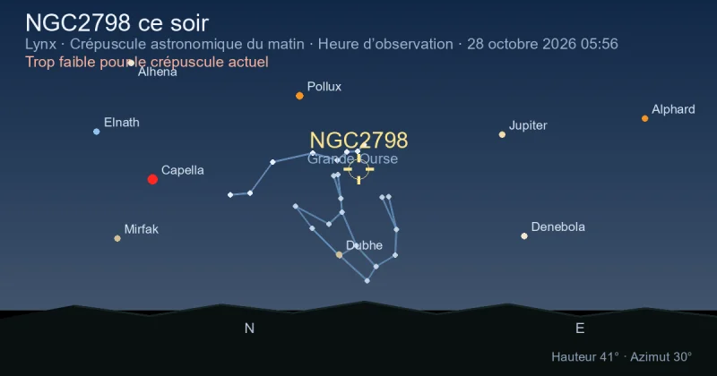 NGC2798 ce soir