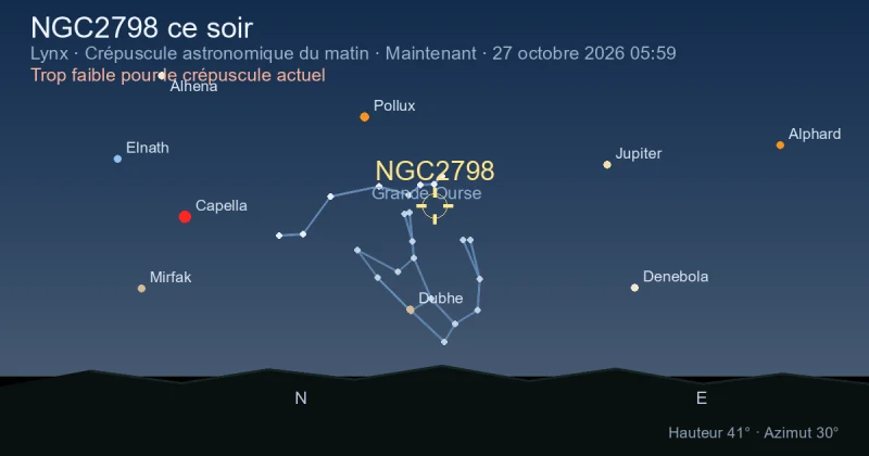 NGC2798 ce soir
