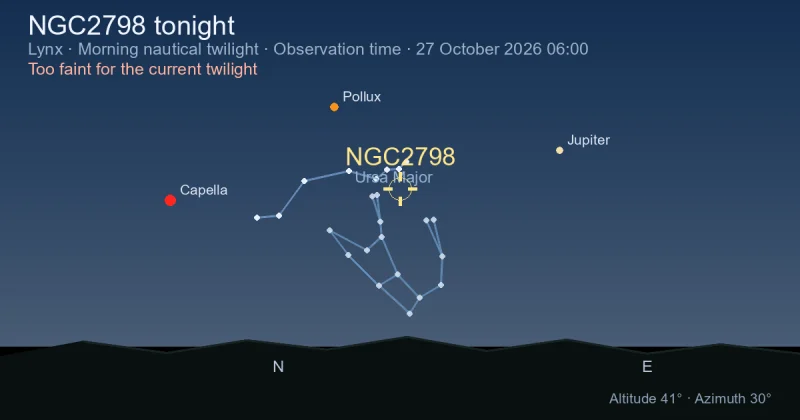 NGC2798 tonight