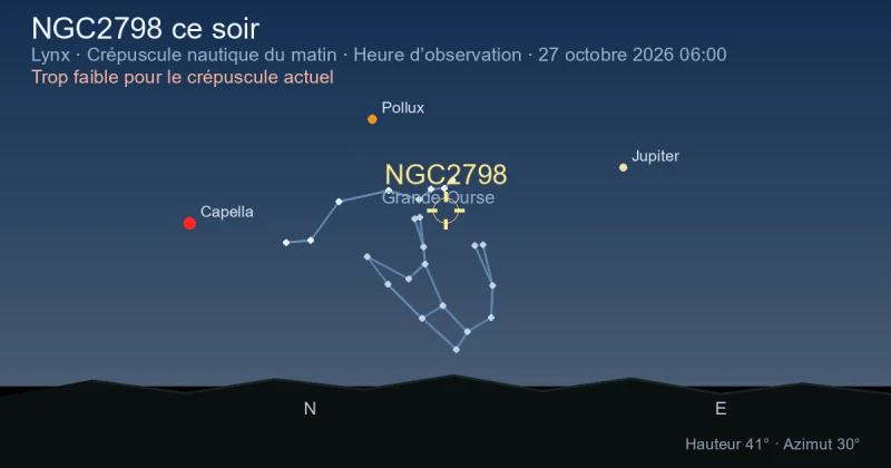 NGC2798 ce soir