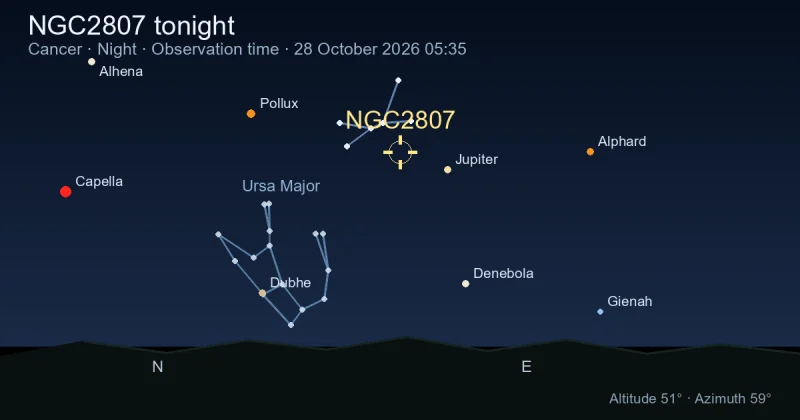 NGC2807 tonight