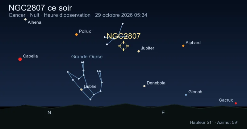 NGC2807 ce soir