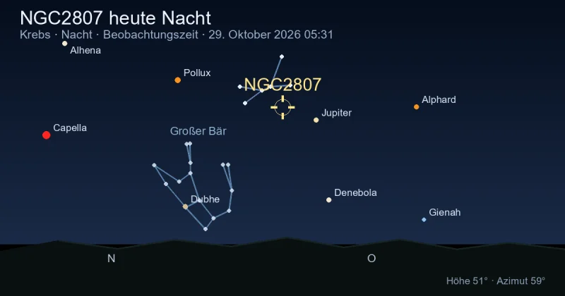 NGC2807 heute Nacht