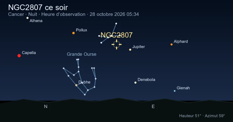 NGC2807 ce soir