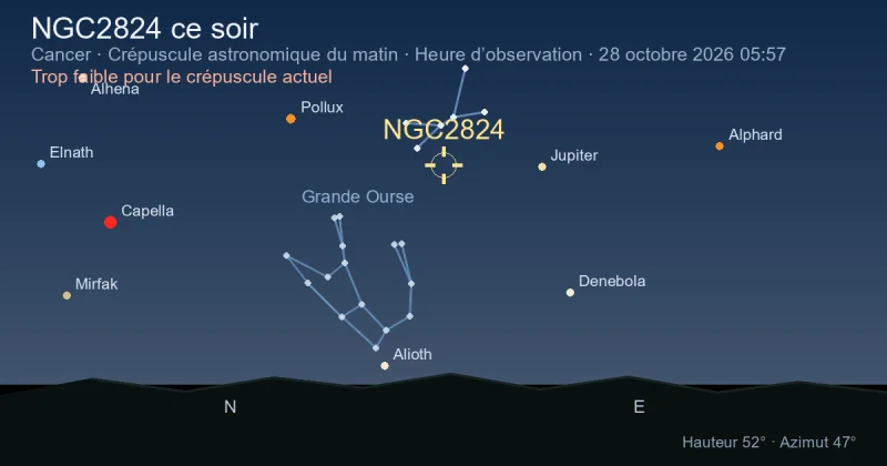 NGC2824 ce soir