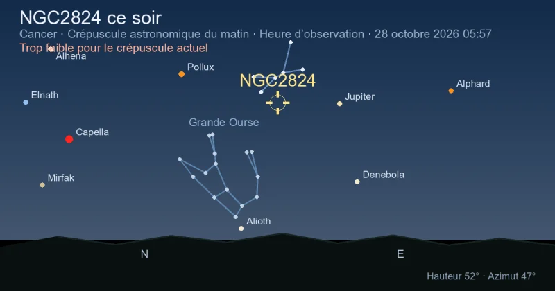NGC2824 ce soir