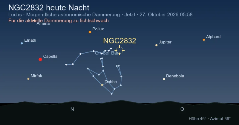 NGC2832 heute Nacht