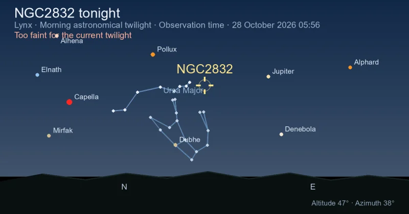 NGC2832 tonight