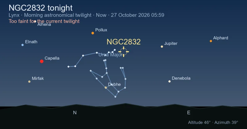 NGC2832 tonight