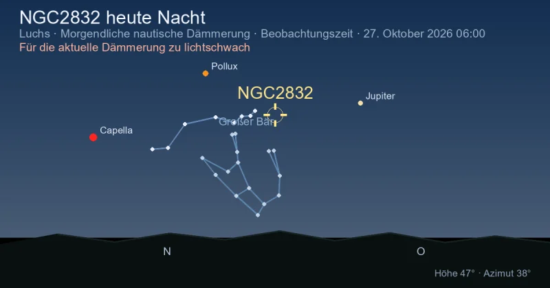 NGC2832 heute Nacht