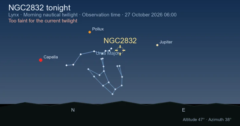 NGC2832 tonight