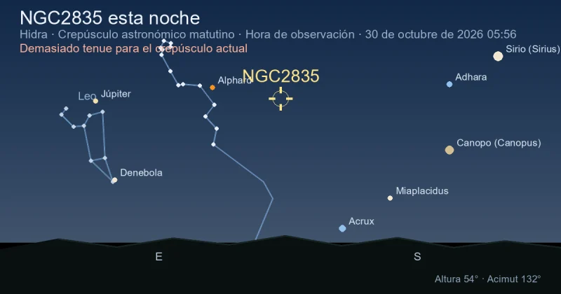 NGC2835 esta noche