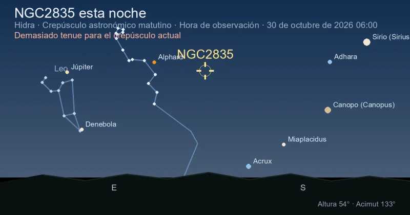 NGC2835 esta noche