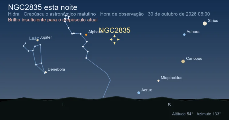 NGC2835 esta noite