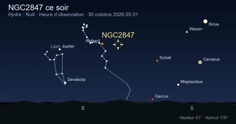 NGC2847 ce soir