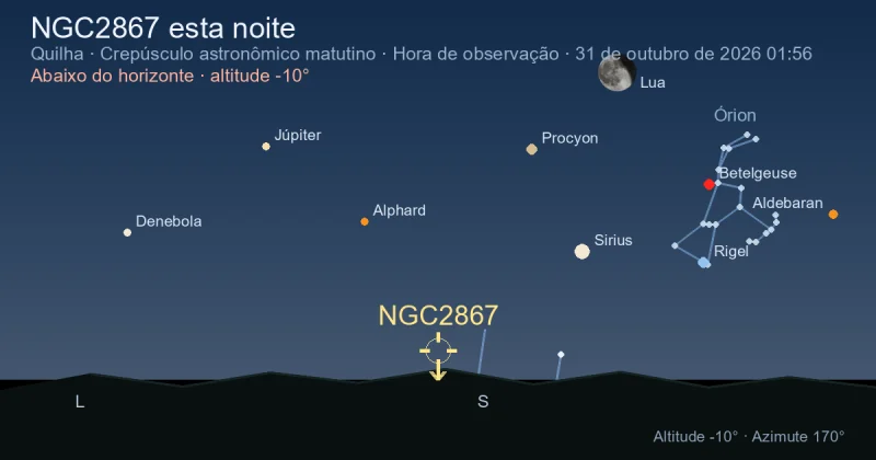 NGC2867 esta noite
