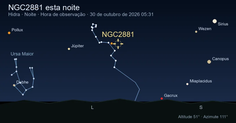 NGC2881 esta noite