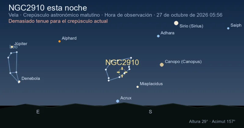 NGC2910 esta noche