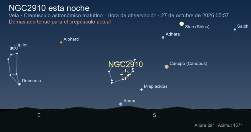 NGC2910 esta noche
