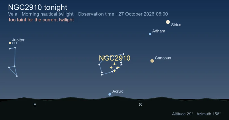 NGC2910 tonight