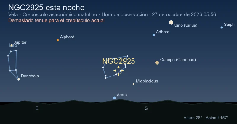 NGC2925 esta noche