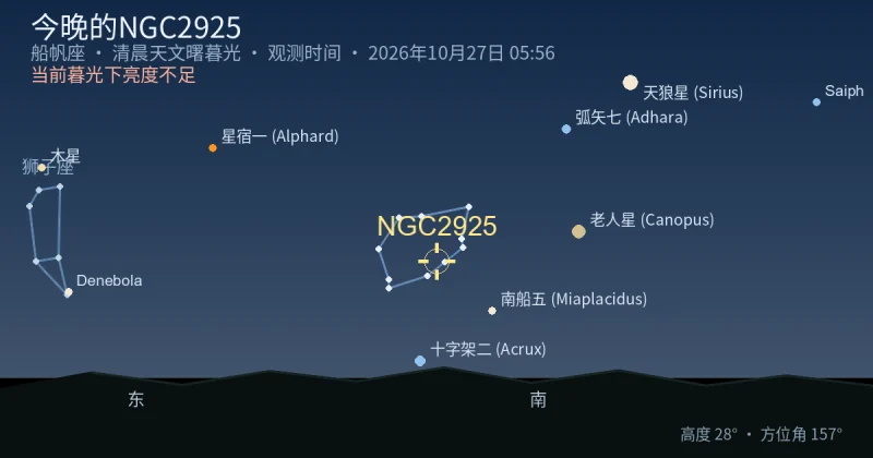 今晚的NGC2925