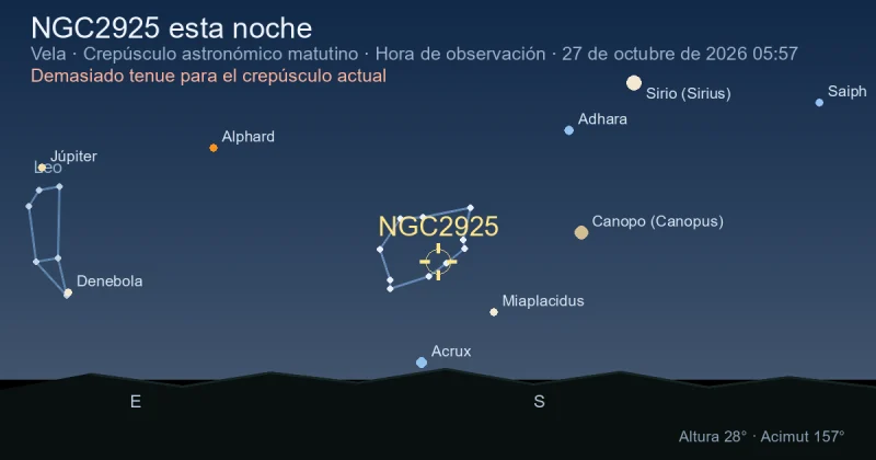 NGC2925 esta noche