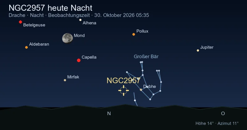 NGC2957 heute Nacht