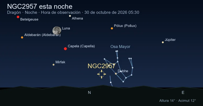 NGC2957 esta noche