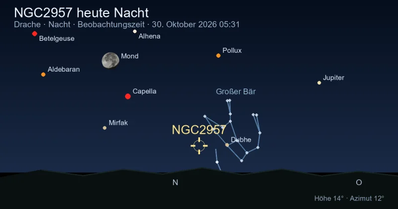 NGC2957 heute Nacht