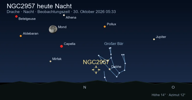 NGC2957 heute Nacht