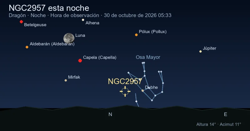 NGC2957 esta noche