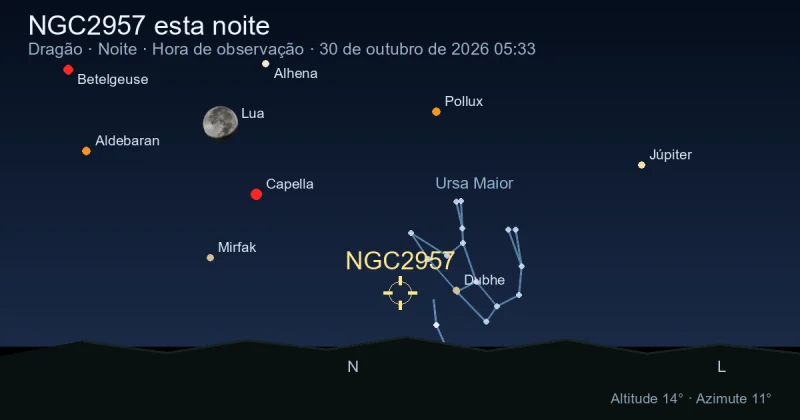 NGC2957 esta noite