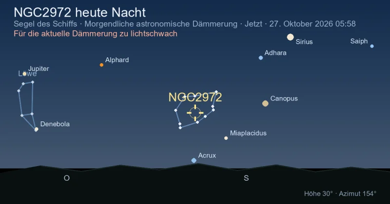 NGC2972 heute Nacht