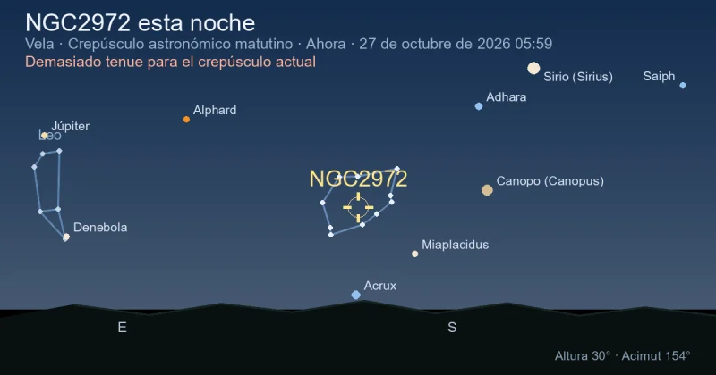 NGC2972 esta noche