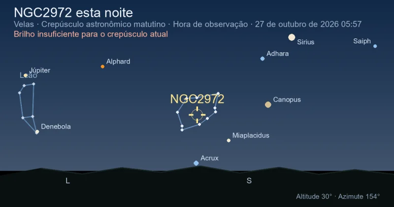 NGC2972 esta noite