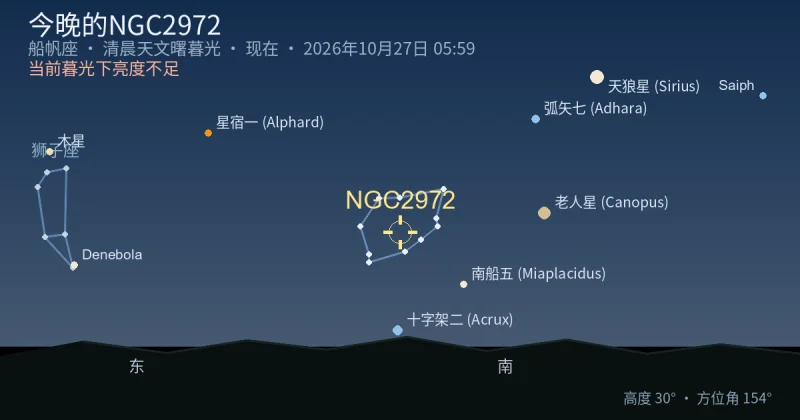 今晚的NGC2972