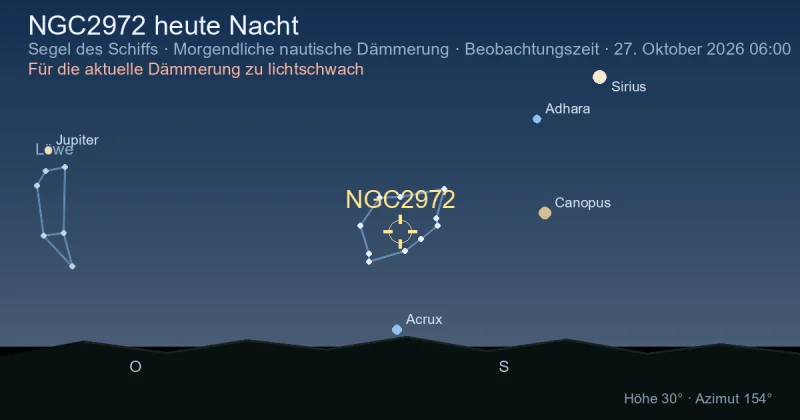 NGC2972 heute Nacht