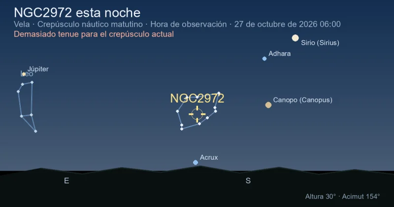 NGC2972 esta noche