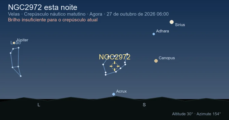 NGC2972 esta noite