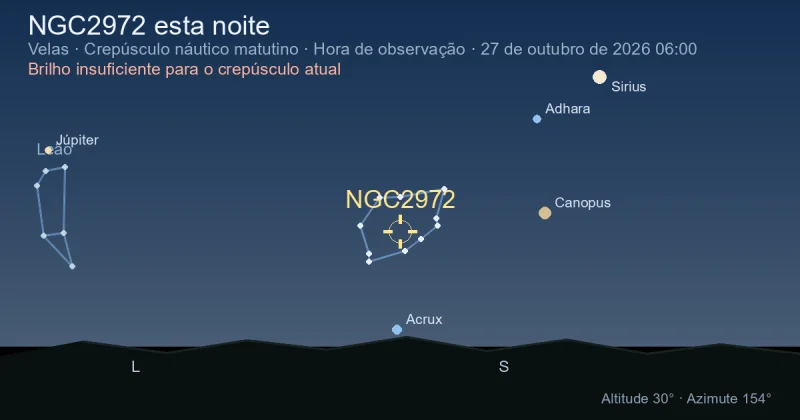 NGC2972 esta noite