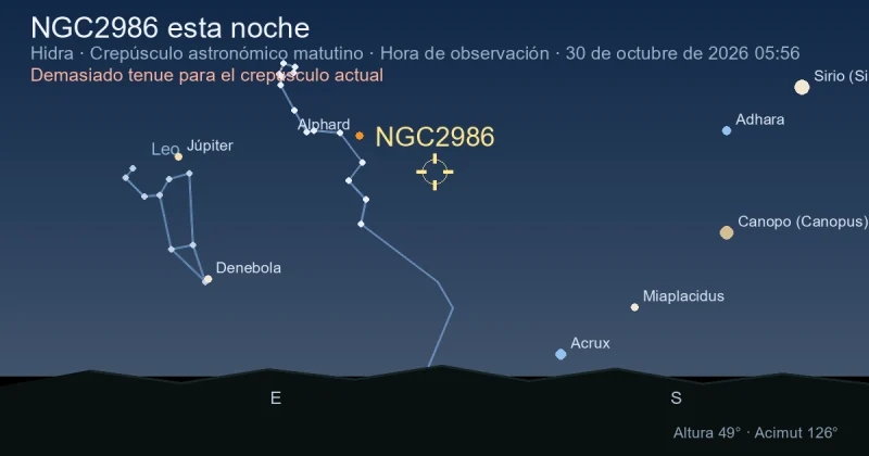 NGC2986 esta noche